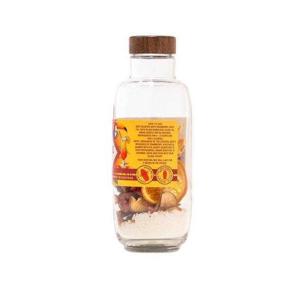 Rear of a Natural & Noble Cocktail Kit Showing Instructions