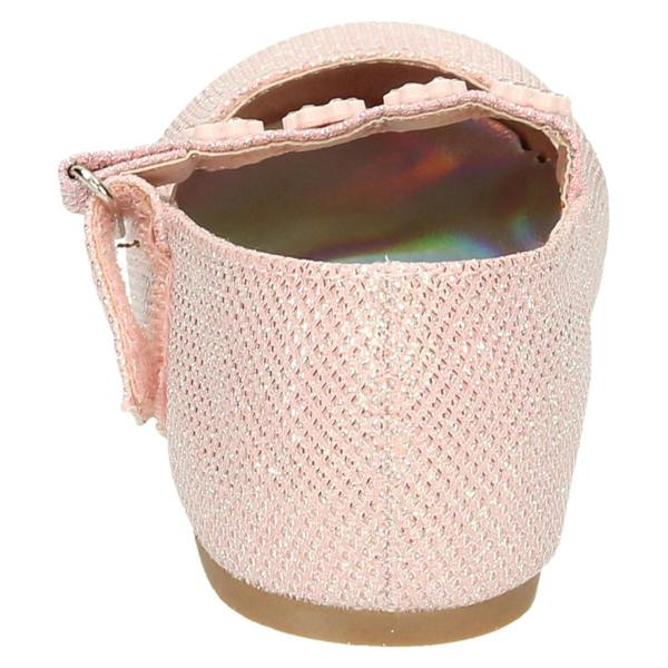 Savannah Girls Savannah Flat Ballerinas With Flower Diamante Trim