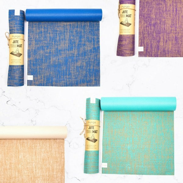 Myga Jute Yoga Mat Available in 6 Colours