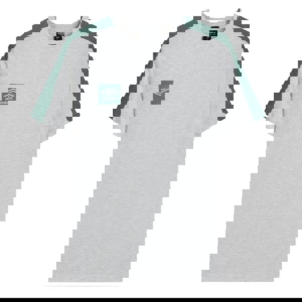 Umbro Mens Terrace T-Shirt - Fir/Ice Marl