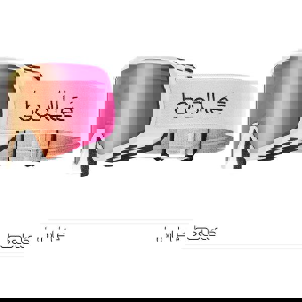 Bolle NEVADA JR - Matte White with Rose Gold Lens