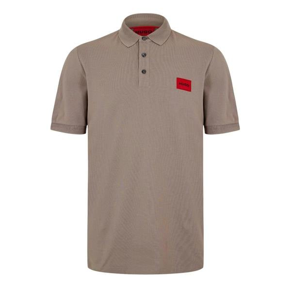 Hugo Mens Deruso Polo Shirt - Dark Brown - 
