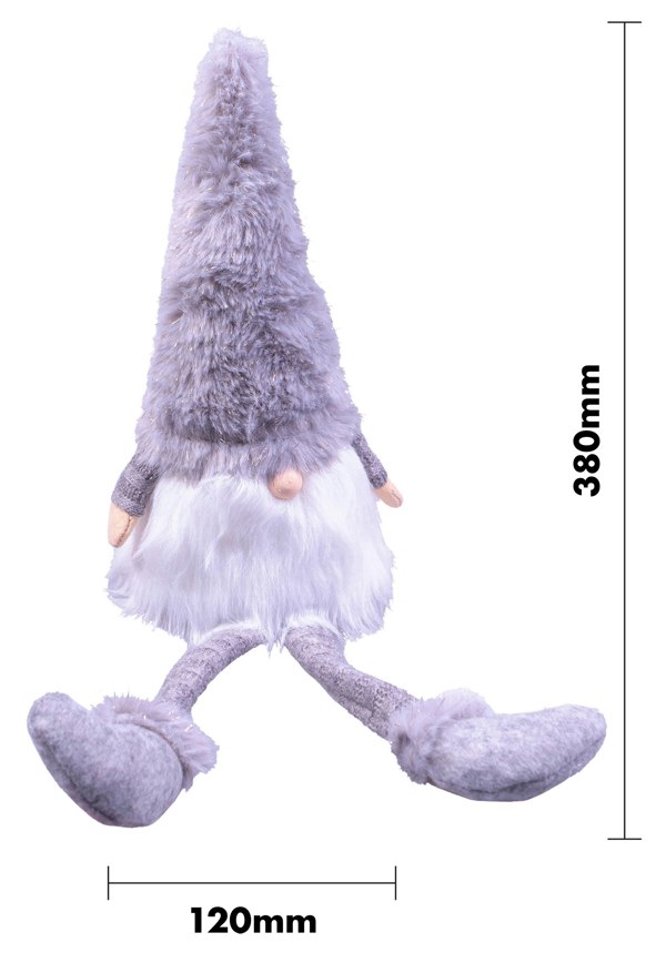 St Helens Long Legged Sitting Gonk, Grey (Henderick)