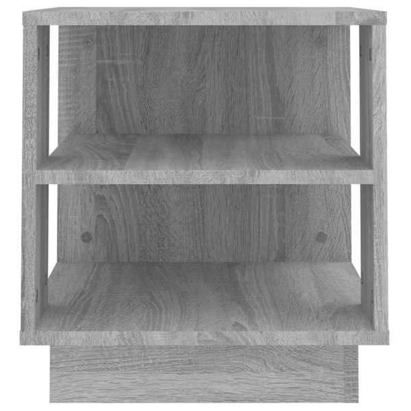 Berkfield Coffee Table Grey Sonoma 40x40x43 cm Engineered Wood