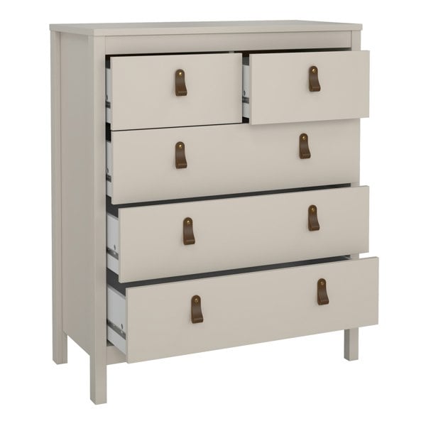 Furniture To Go Barcelona Chest 3+2 Drawers in Cashmere