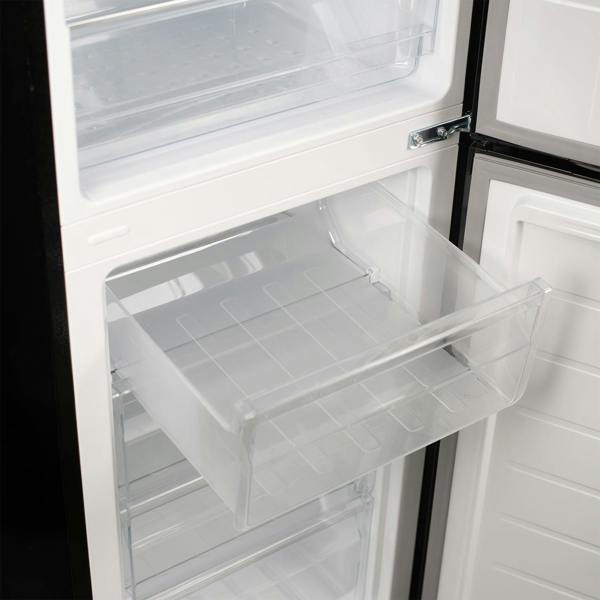 Willow 254L Fridge Freezer WFF5050DB - Black