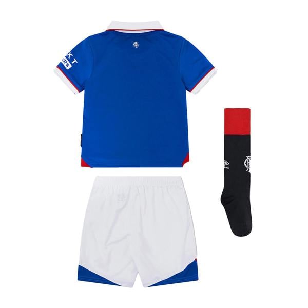 Umbro Childrens/Kids 25/26 Rangers FC Home Kit - Lapis Blue/Brilliant White - 