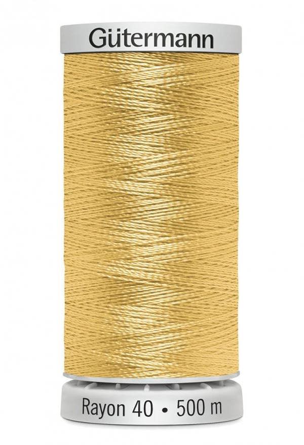 Gutermann No 40 Sulky Rayon Embroidery Thread 500m Rayon Thread Suitable For Embroidery