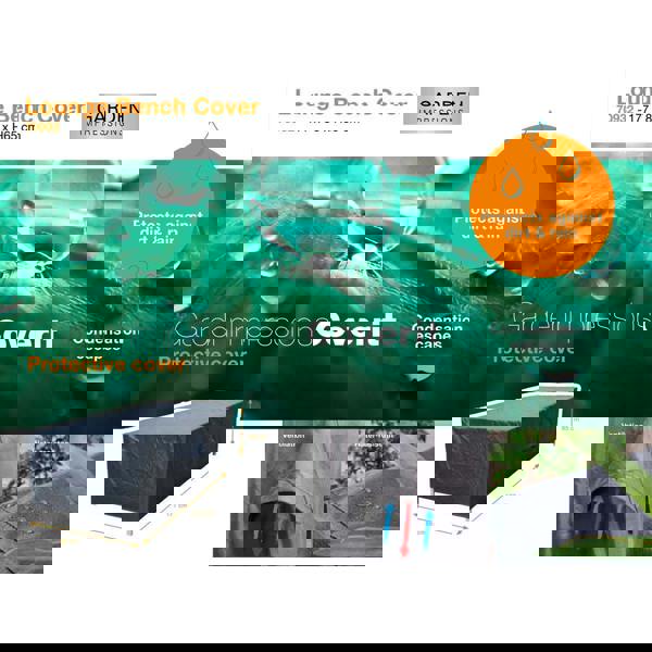 Coverit 2 Seater Sofa Cover 177cm x 88cm x 65cm