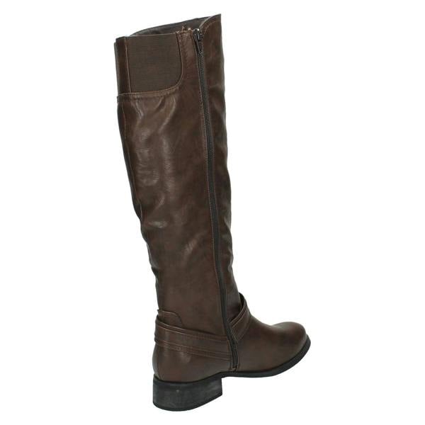 Spot On Ladies Spot On Knee High Boots