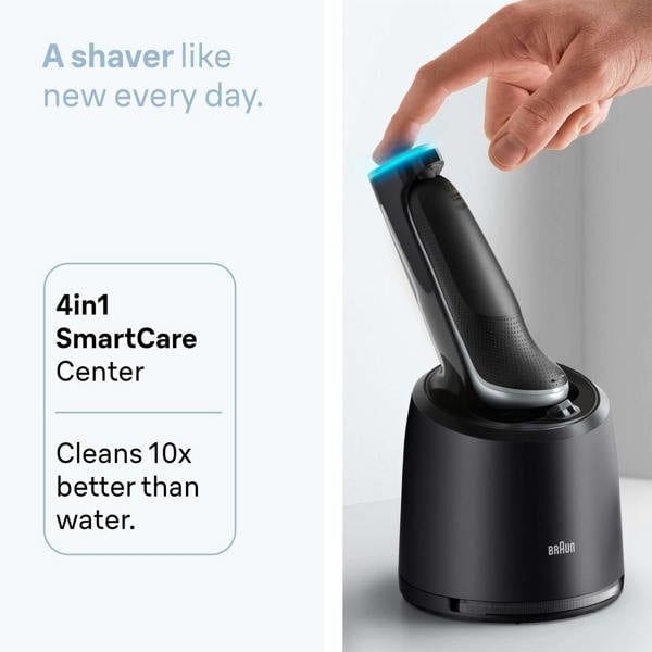 Braun Series Shavers Series 6 62-S7650CC Silver Electric Shaver - Additional 6