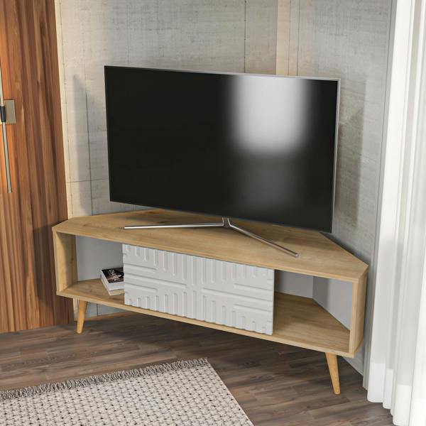 Decorotika Mora Modern Tv Stand TV Cabinet for TV's up to 63"