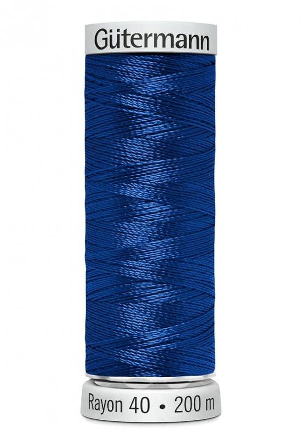 Gutermann No 40 Sulky Rayon Embroidery Thread 200m Rayon Thread Suitable For Embroidery