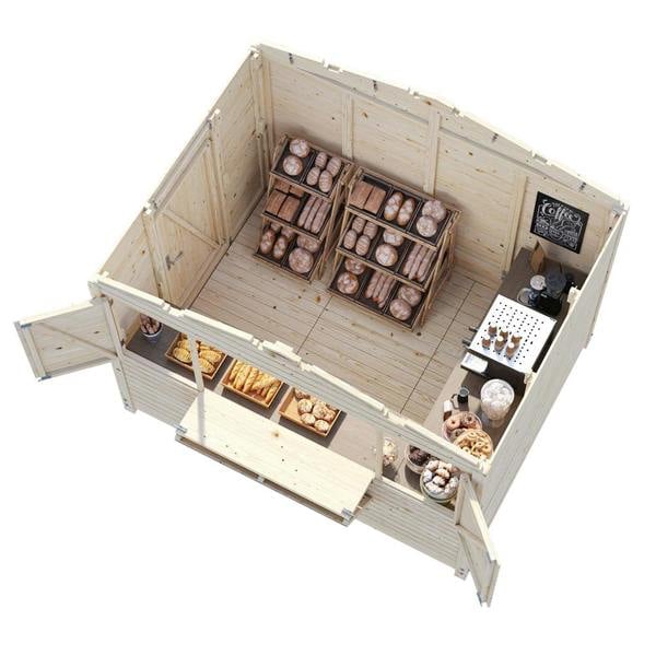 Palmako Marian 6.2m² Folding Market Stall