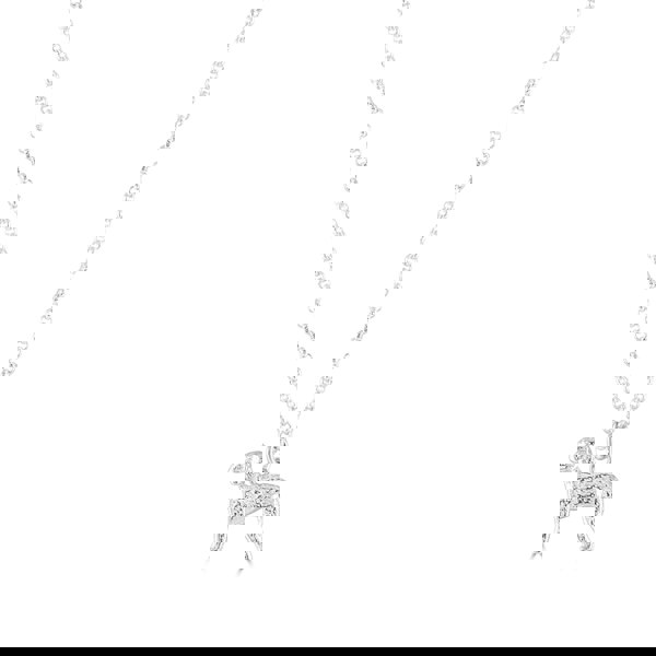 Mylee London Bedlington Terrier Silver Necklace - Personalised