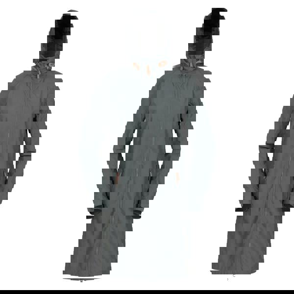 Mountain Warehouse Womens/Ladies Ioana Longline Soft Shell Jacket - Green - 