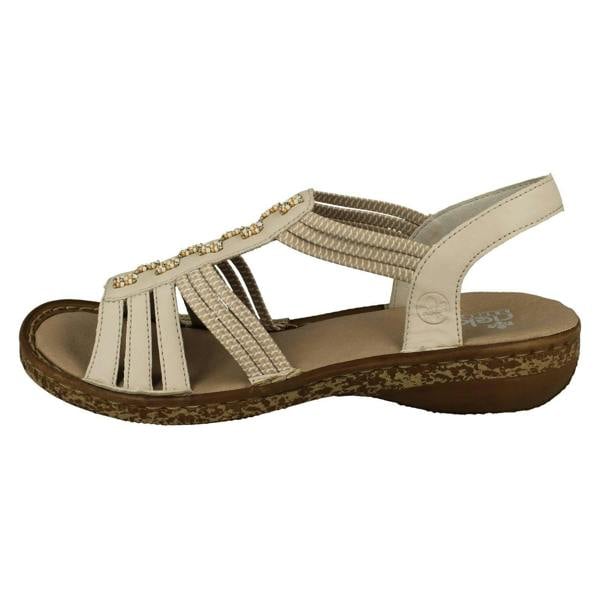 Rieker Ladies Rieker Casual Strappy Slip On Sandals 62855