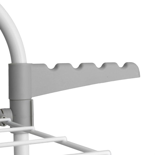 JVL Foldable 3 Tier Drying Rack, White