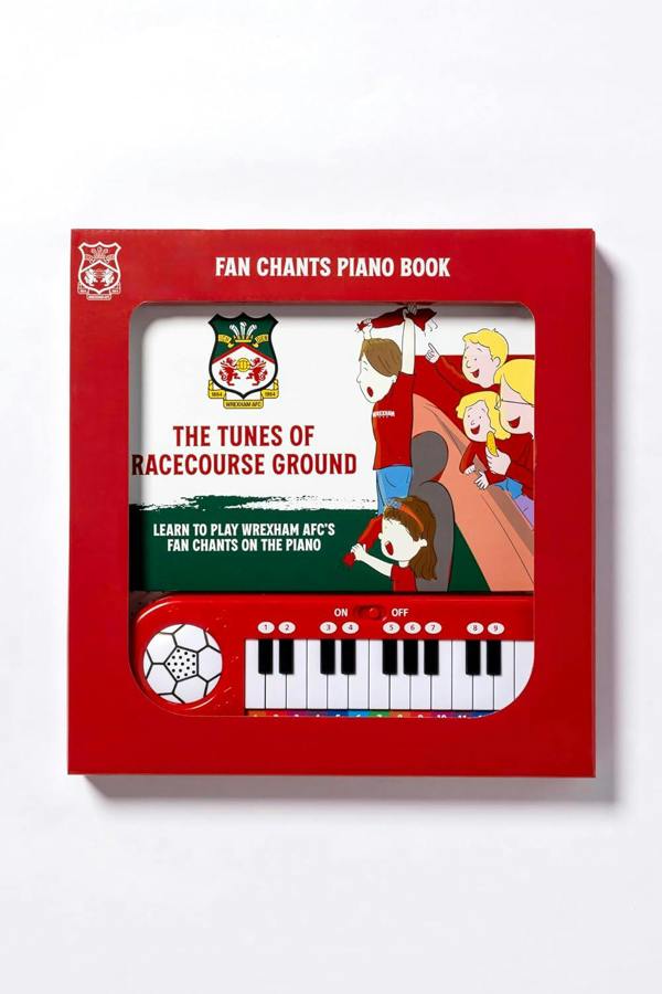Fans Legacy Wrexham AFC Wrexham Fan Chants Piano Book