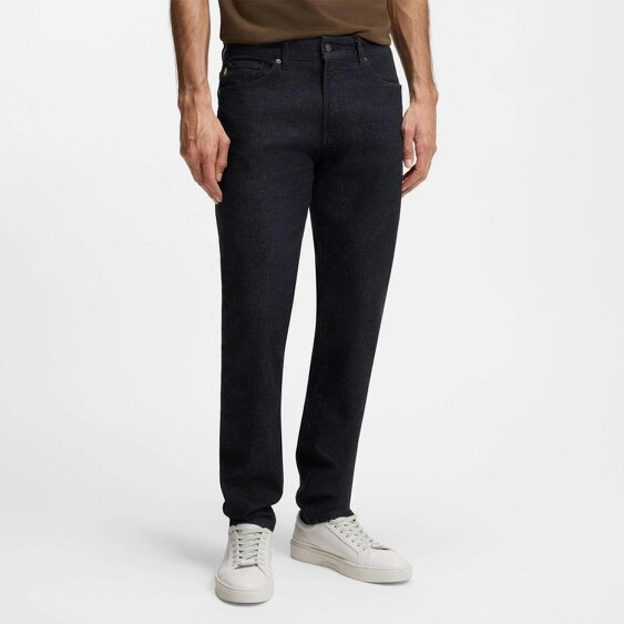 Boss New Remaine Regular Fit Jeans - Crucial Dark Blue Stretch