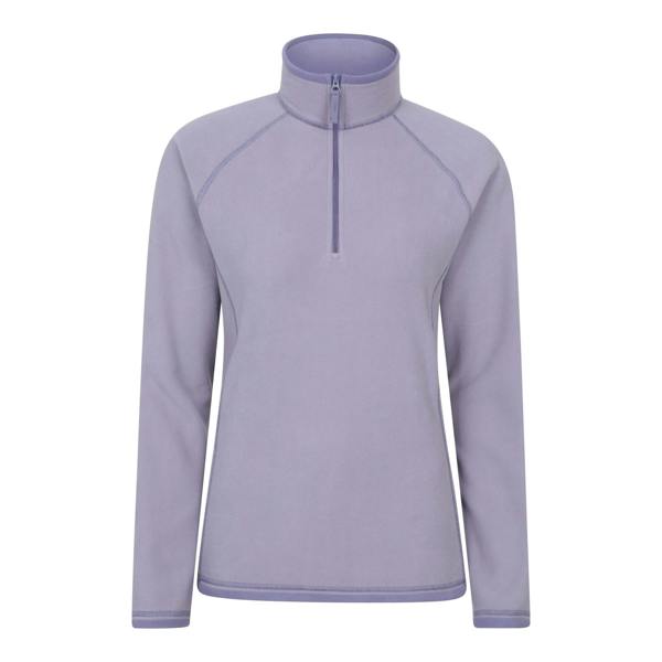 Mountain Warehouse Womens/Ladies Montana Half Zip Fleece Top - Dusky Purple - 