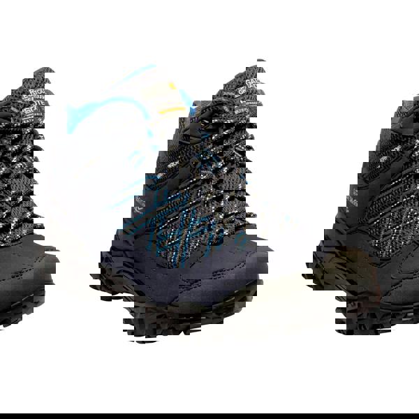 Regatta Womens/Ladies Edgepoint Waterproof Walking Boots - Navy/Petrol - 