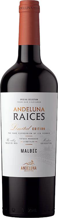 Andeluna Raices, Valle de Uco, Malbec 2025 75cl