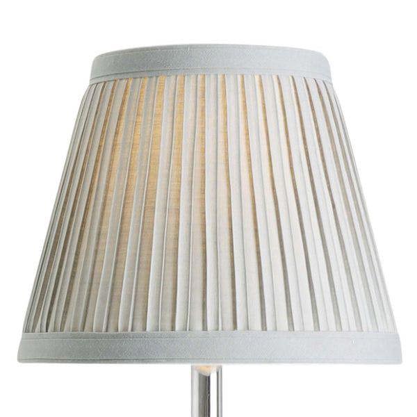 Pagazzi Lighting Giona Polished Chrome & Grey Wall Light