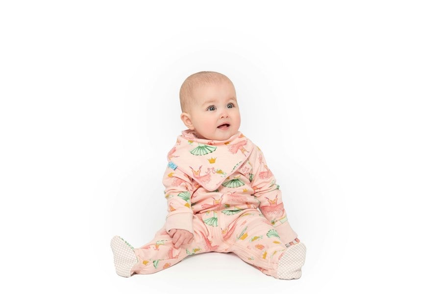 Luca and Rosa Baby grow - ballet print