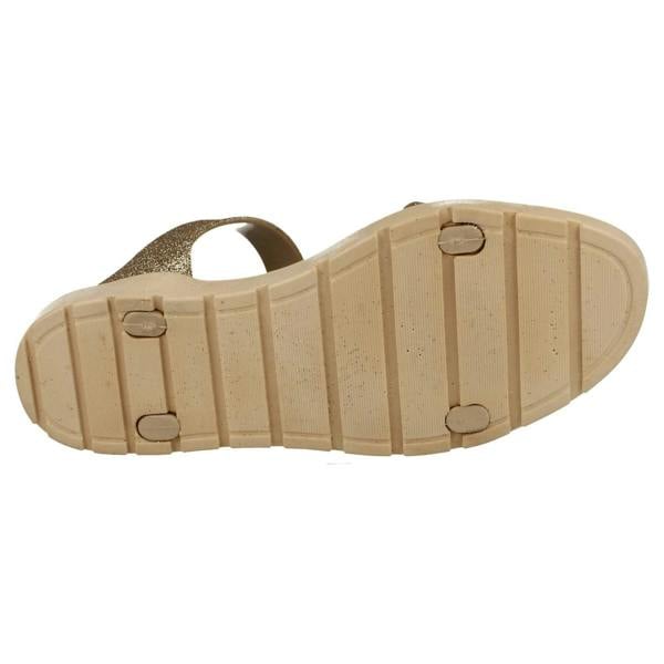 Savannah Ladies Savannah Glitter Thick Strap Sandals