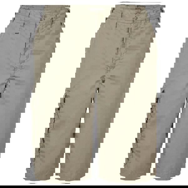 Craghoppers Mens Expert Kiwi Long Length Cargo Shorts - Pebble - 