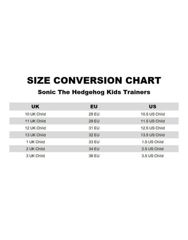 Sonic the Hedgehog Boys Multicoloured Grafitti Laced Trainers