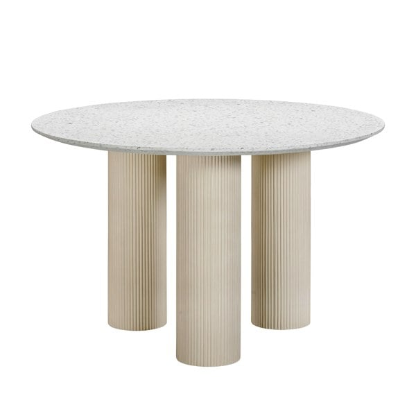 Furniture Edit Parcino Terrazzo Concrete Indoor Or Outdoor Dining Table