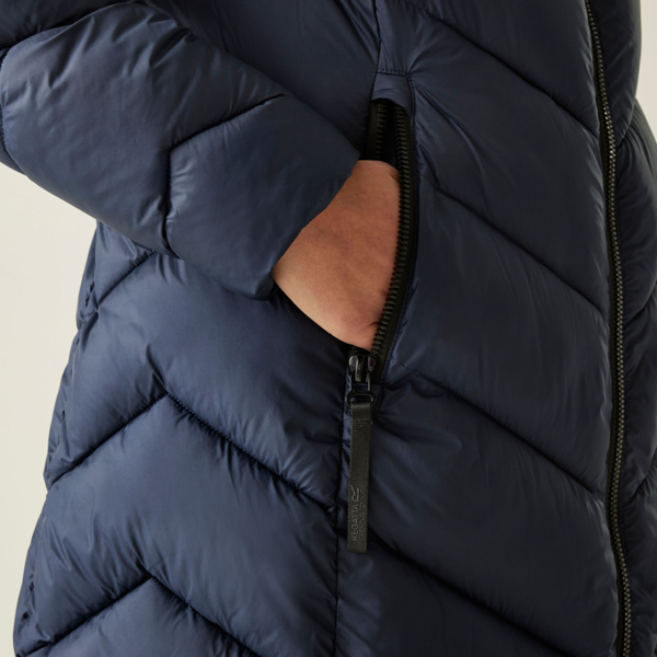 Regatta Womens Anita Padded Jacket - Navy