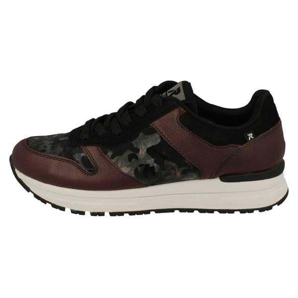 Rieker Ladies R-EVOLUTION By Riekier Camo Detailed Trainers 40804