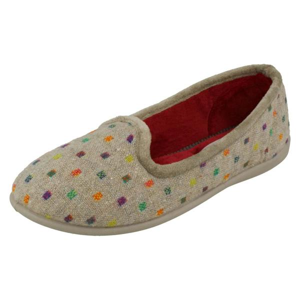 Padders Ladies Padders Slip On Textile Slippers - Albertine