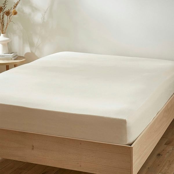 Martex Touch of Linen Fitted Sheet