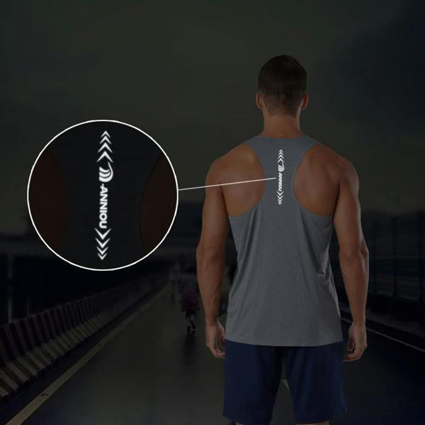 Anniou Unisex Quick-drying Marathon Sleeveless Vest