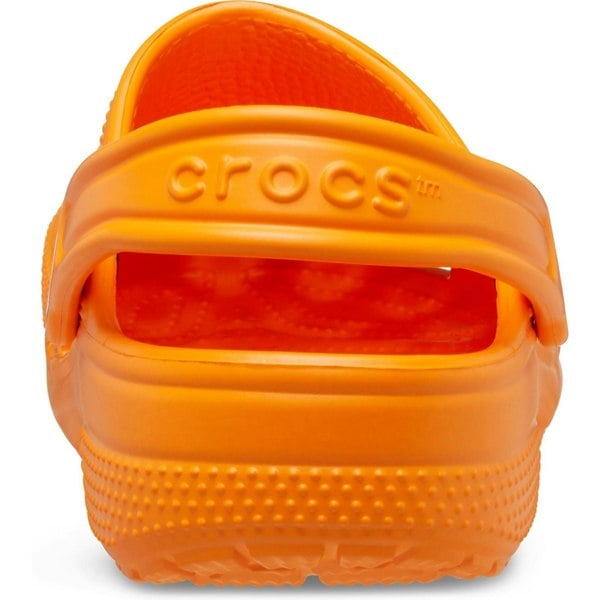 Crocs Classic Thermoplastic Orange Zing Loafers