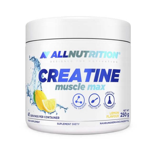 Allnutrition Creatine Muscle Max, Lemon - 250g