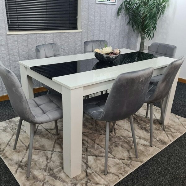 Kosy Koala Dining Table Set with 6 Chairs Dining Room and Kitchen table set of 6