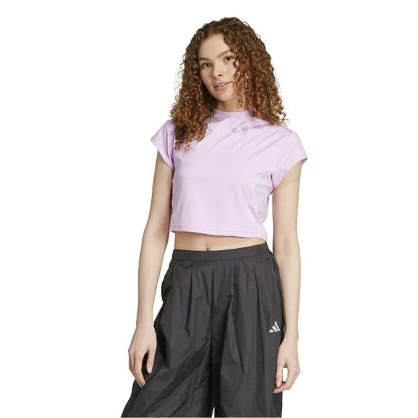 Adidas Womens/Ladies Crop Top - Blooming Lilac - 