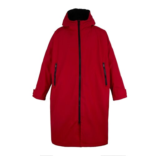 Regatta Unisex Adult Changing Robe - Classic Red/Black