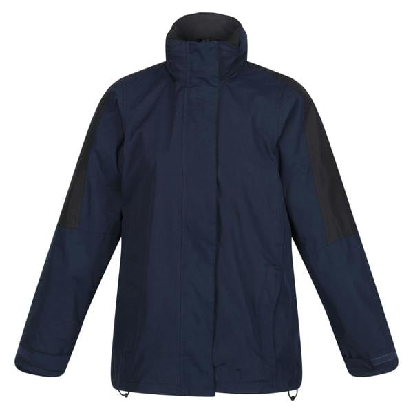 Regatta Womens/Ladies Defender III 3-In-1 Jacket  (Waterproof & Windproof) - Navy/Black