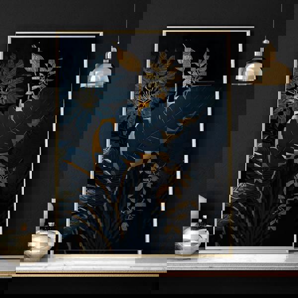 Large Framed Wall Pictures For Living Room | Set of 3 wall art prints