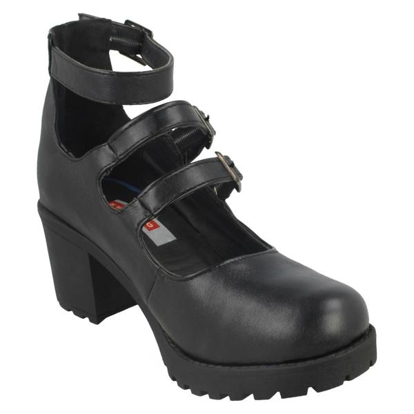 Red:Tag Girls Red Tag Chunky Formal Heeled Shoes