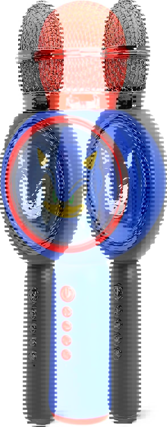 OTL | Sonic The Hedgehog Karaoke Microphone and Wireless Speaker with LED Lights