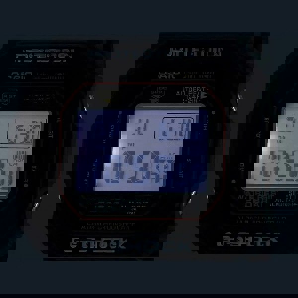 Casio G-Shock Mens Origin Revival Black Rubber Digital Display Watch DW-5000R-1AER