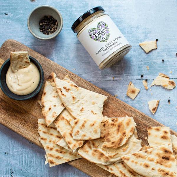 Lucy's Dressings Roasted Garlic & Black Pepper Mayonnaise 250g