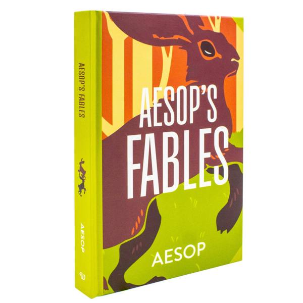 Aesop's Fables by Aesop (Deluxe Hardback Sprayed Edge Edition)